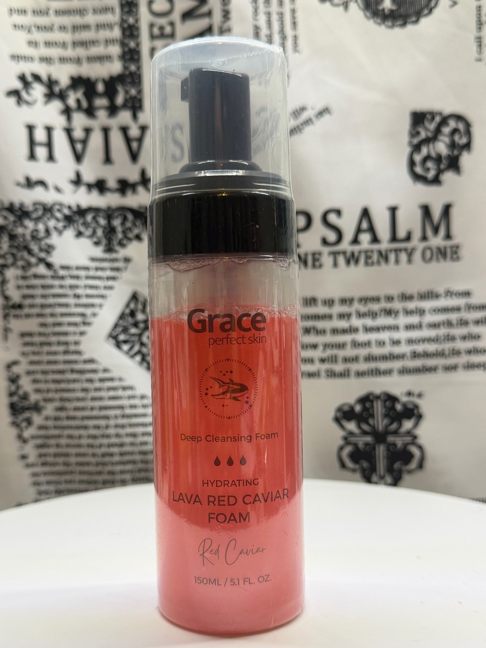 Grace Perfect Skin Lava Red Caviar Hydrating Cleansing Foam - Red